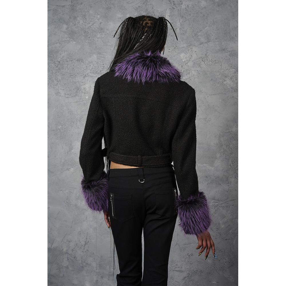 Banned - Cold Spell Jacke - Schwarz/Lila